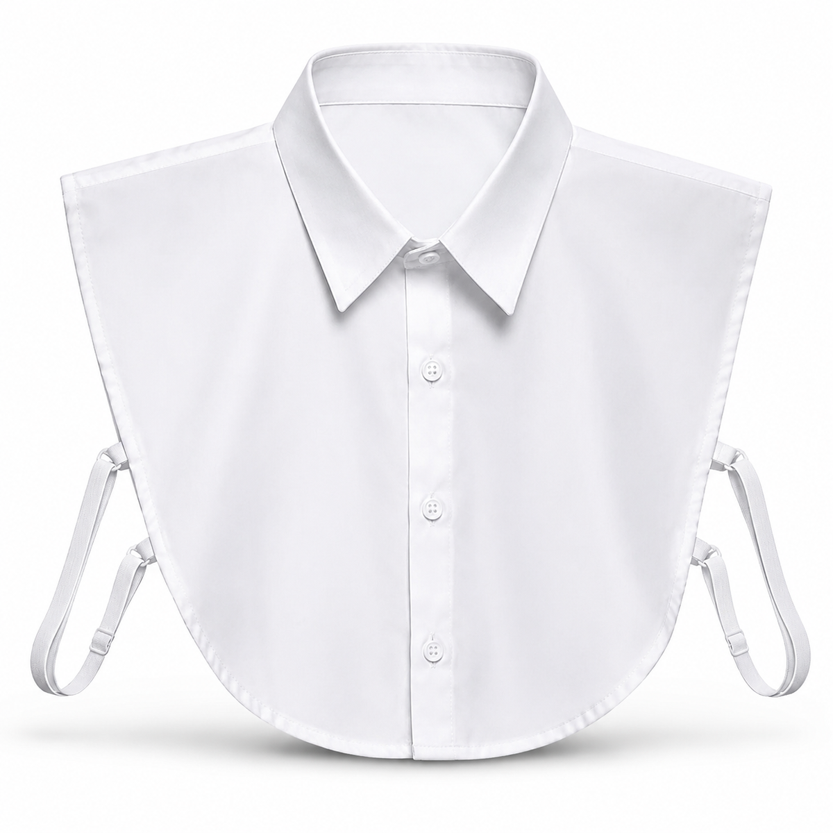 HAYZO White Detachable False Shirt Collar for Women | Layering Fashion Accessory